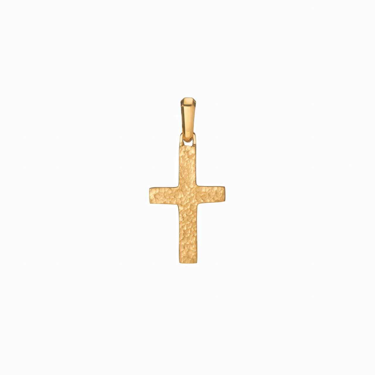 Hammered Cross, pendant only